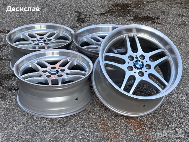 Джанти Style 37 M Parallel 18 “ цола 5х120 чисто нови Спорт Пакет е38 е39 е60 , снимка 2 - Гуми и джанти - 44118191