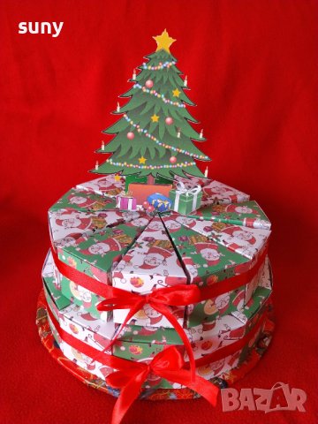 Коледна кутийка за лакомства и подаръци, снимка 3 - Други - 38891169