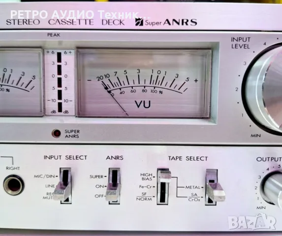 Рядък модел винтидж касетен дек JVC mod. KD-A5

, снимка 4 - Декове - 50292288