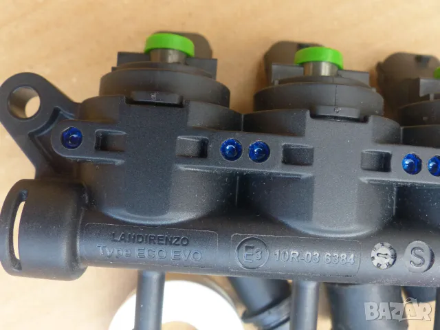 Landi Renzo GIRS12 зелена капачка-инжектор LPG CNG, снимка 3 - Части - 50255204