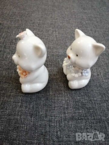 Порцеланови статуетки - котенца. , снимка 3 - Колекции - 27753485