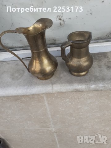 Масивни месингови кани от хубав месинг, снимка 2 - Декорация за дома - 32632091