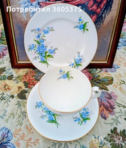 Порцеланови сетове за чай на Royal Albert , снимка 3 - Сервизи - 53104174