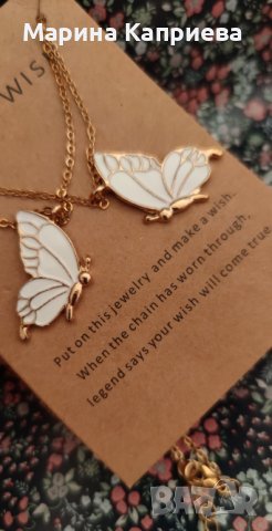 Колие "Best Friends" , подходящо и за 8-ми март #K-83, снимка 3 - Колиета, медальони, синджири - 39545889