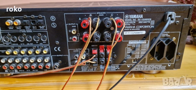 Ресивър Yamaha RX-V596 RDS, снимка 8 - Ресийвъри, усилватели, смесителни пултове - 53246080