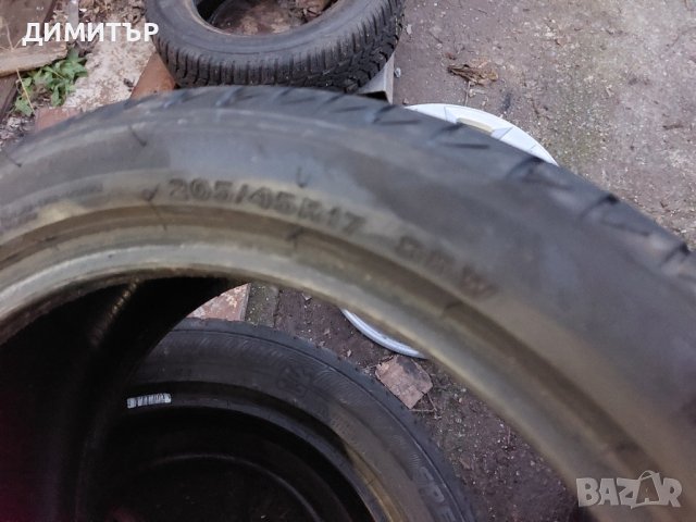 2бр.летни BRIDGESTONE 205/45/17 85W DOT 5218, снимка 6 - Гуми и джанти - 39344085