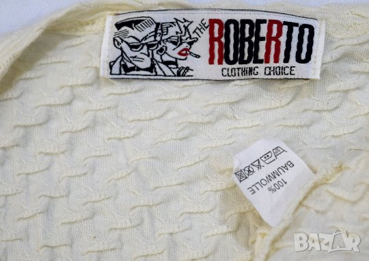 The Roberto Clothing памучен топ бял 100% памук, снимка 5 - Корсети, бюстиета, топове - 33333265