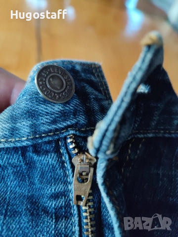 Мъжки винтидж дънки Levis-505 Regular Fit W38/L30, снимка 5 - Дънки - 52512450