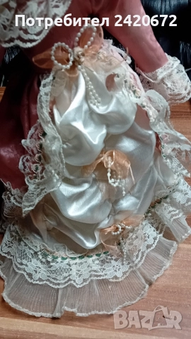 порцеланова колекционерска кукла, снимка 3 - Колекции - 52967496