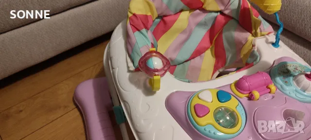 Проходилка Cangaroo Unicorn розова, снимка 8 - Проходилки - 48654013