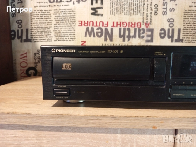 СД-Плейър "Pioneer"PD-101, снимка 3 - Плейъри, домашно кино, прожектори - 51612331