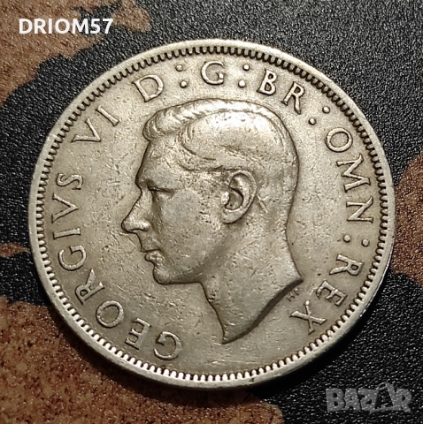 Монети Великобритания- 5 бр› Крал Джордж VI[1947-1951], снимка 12 - Нумизматика и бонистика - 49570631