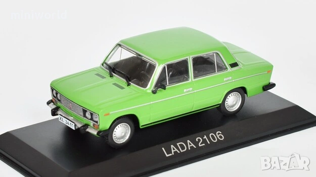 ВАЗ 2106 Лада 1600s 1976 - мащаб 1:43 на DeAgostini моделът е нов в блистер
