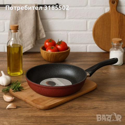 Тиган Rosberg, Дълбок, Мраморно покр., Индукция, Бордо меланж