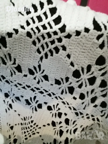 Голяма плетена покривка, снимка 2 - Покривки за маси - 53468530