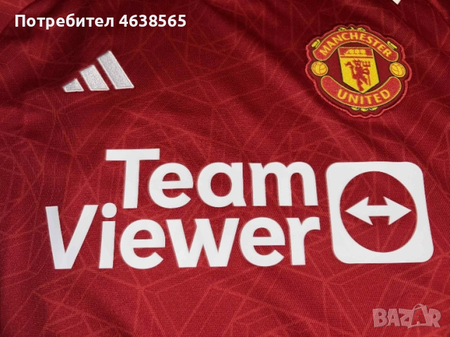 Нова футболна тениска на Manchester Unated, снимка 4 - Футбол - 52268259
