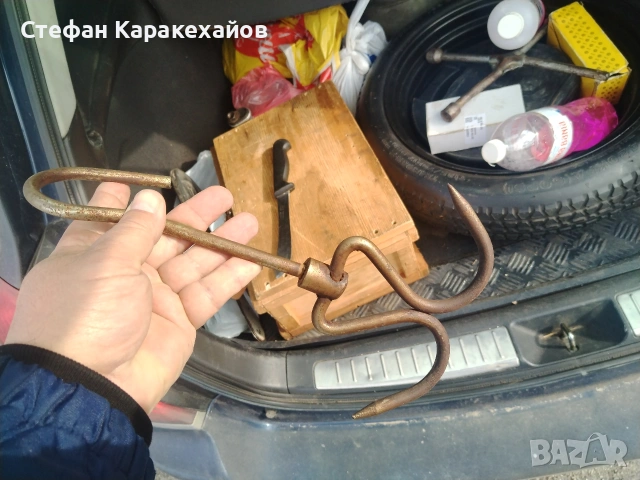 Испански Марков нож за дране и ченгел , снимка 5 - Ножове - 53402309