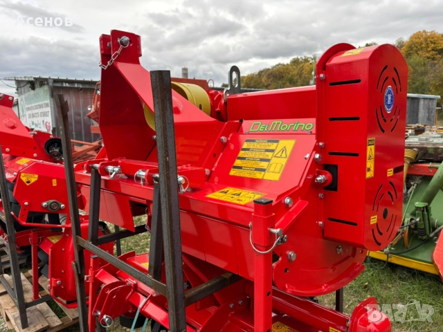 Италиански Мулчер за малък трактор Del Morino Flipper 106, снимка 3 - Селскостопанска техника - 52090713