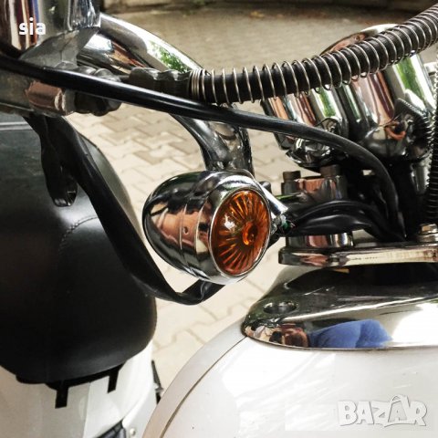 Мигачи за мотор, Мотоциклетни мигачи за мотопеди, скутери, 2бр., снимка 3 - Аксесоари и консумативи - 40009624