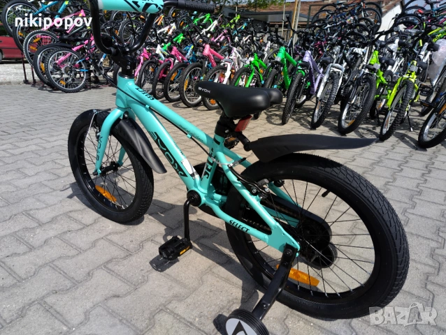 BYOX Алуминиев велосипед 18" SELECT, снимка 7 - Велосипеди - 53559118
