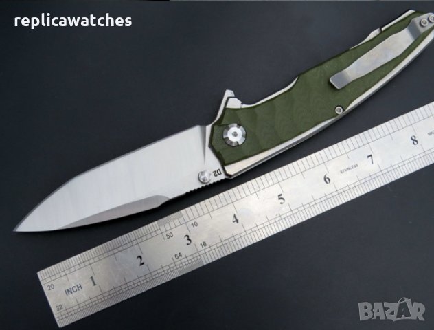 Фолдинг нож стомана Д2, снимка 2 - Ножове - 27153565