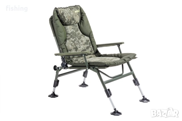Безплатна Доставка Стол – Mivardi Chair CamoCODE Arm, снимка 2 - Екипировка - 40793081