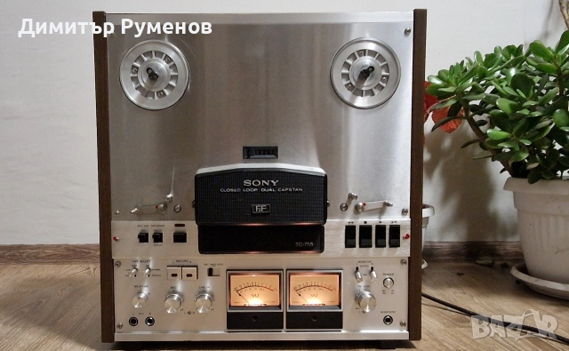 Ролков магнетофон Sony TC755, снимка 4 - Декове - 52793817