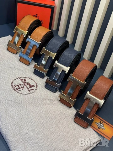 колани от естествена кожа в кутия hermes christian dior , снимка 5 - Колани - 50724705