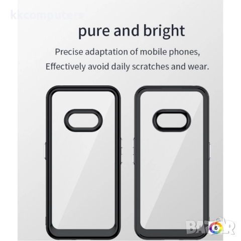 Nothing Phone (2a) Силиконов Калъф Transparent TPU и Протектор, снимка 4 - Калъфи, кейсове - 52664035