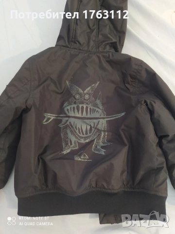 Quiksilver зимно яке за 4г. момче, ново