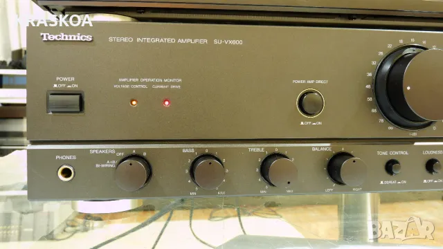 TECHNICS SU-VX600 & RS-BX626 & SL-PG420A, снимка 5 - Ресийвъри, усилватели, смесителни пултове - 47426985