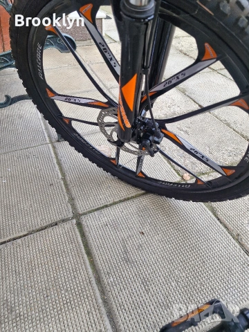 Продава се почти нов ,сгъваем велосипед, снимка 6 - Велосипеди - 53402392