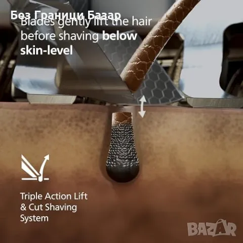 Нова Philips i9000 Prestige XP9402 – самобръсначка SkinIQ, 5 режима , снимка 2 - Електрически самобръсначки - 49862530