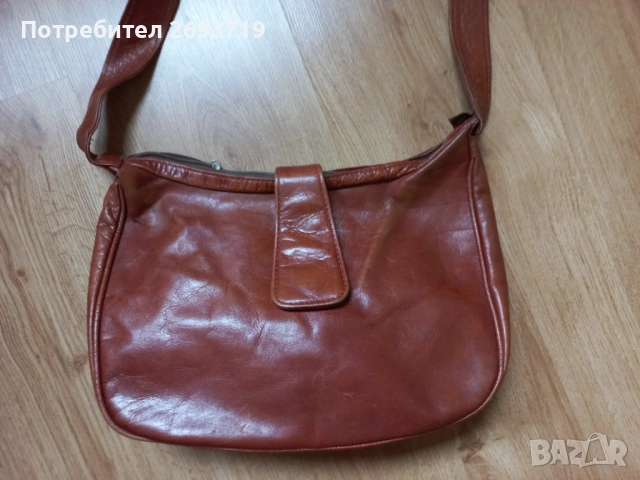 Чанта естествена  кожа 👜