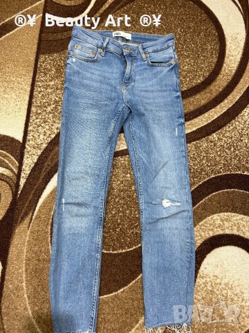 Лот Тениска G star и дънки ZARA , XS, снимка 7 - Тениски - 43076980