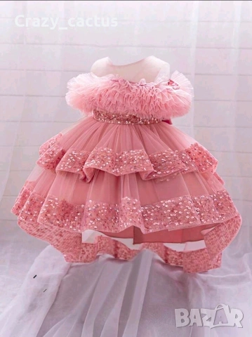 Рокля за момиче 6-9м нова, снимка 3 - Бебешки рокли - 53372720