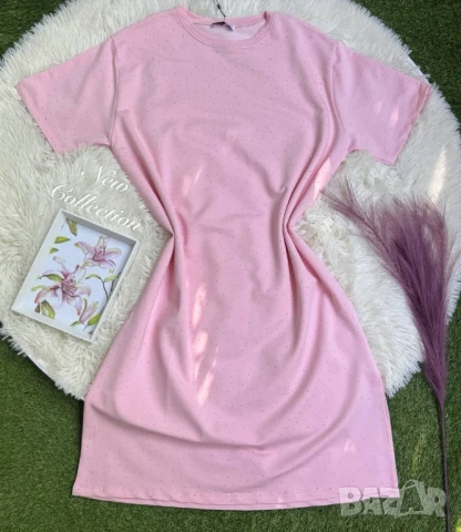 рокля с камъни , снимка 5 - Рокли - 50946343