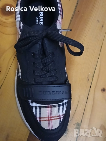 Маратонки BURBERRY , снимка 6 - Маратонки - 53514041