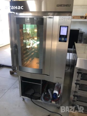 Хлебарски/Сладкарски Конвектомат Висхей/Wiesheu. САМОИЗМИВАНЕ!10 тави!
