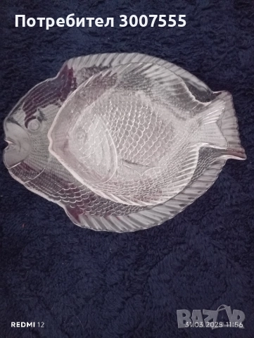 комплект чинии за ордьоври , снимка 3 - Чинии - 51449643