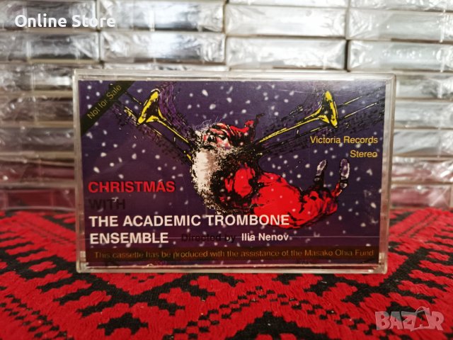 Илия Ненов - Christmas with the academic trombone ensemble, снимка 1 - Аудио касети - 38186463