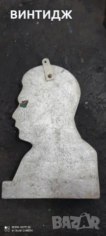 алуминий бюст ретро винтидж соц ссср сталин, снимка 2 - Други ценни предмети - 50050947