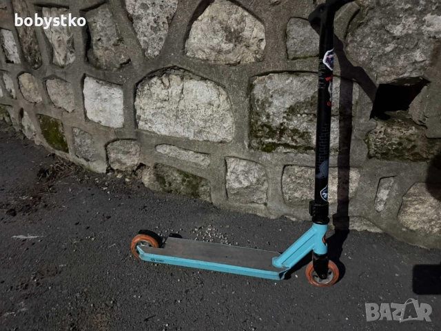 Тротинетка за трикове Oxelo FreeStyle MF1.8 Turquoise