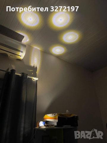 LED Светеща кристална топка/лампа,3D сензорна-Планета Сатурн, снимка 6 - Настолни лампи - 43134514