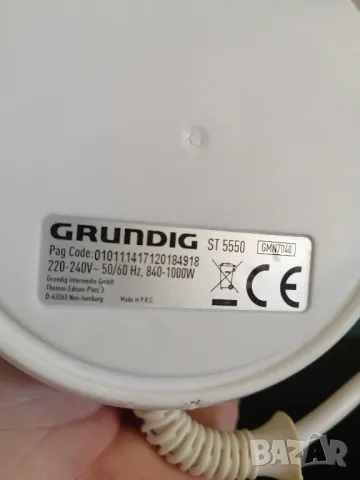 Уред за вертикално гладене с пара GRUNDIG , снимка 5 - Други - 48025003