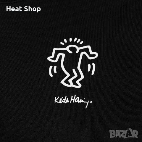 Блуза Keith Haring x H&M Graphic Crewneck Sweatshirt, снимка 4 - Блузи - 50010017
