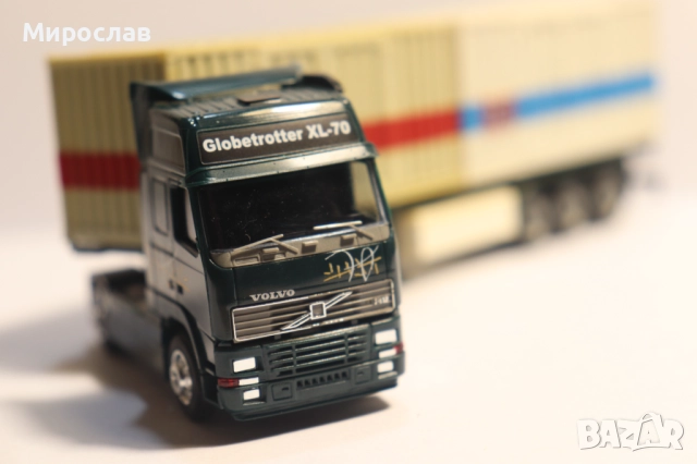 HERPA 1:87 H0 VOLVO FH КОНТЕЙНЕР КАМИОН МОДЕЛ, снимка 5 - Колекции - 52434501