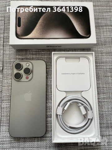 iPhone 15 Pro / 128 GB / 86% , снимка 2 - Apple iPhone - 53359833
