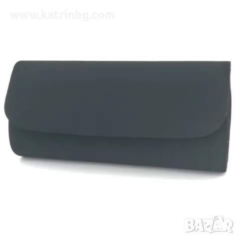 Официална чанта клъч тип плик черен велур, снимка 2 - Чанти - 48905793