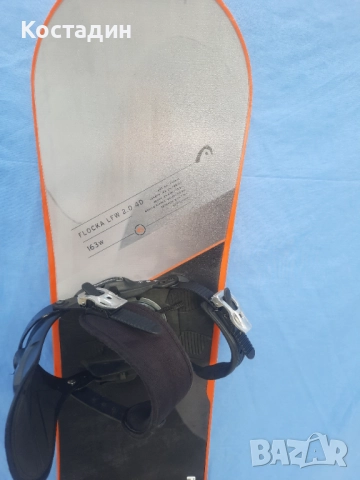 Сноуборд HEAD FLOCKA LFW 2.0 4D WIDE 163см.W  2022г с автомати, снимка 4 - Зимни спортове - 52970021